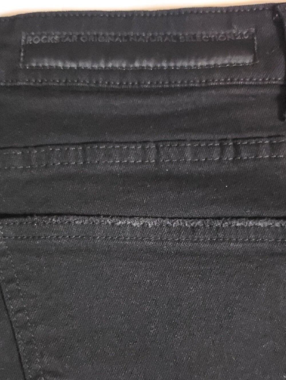 Rockstar Original Roeder Patchwork Black Jeans - Picture 7 of 8